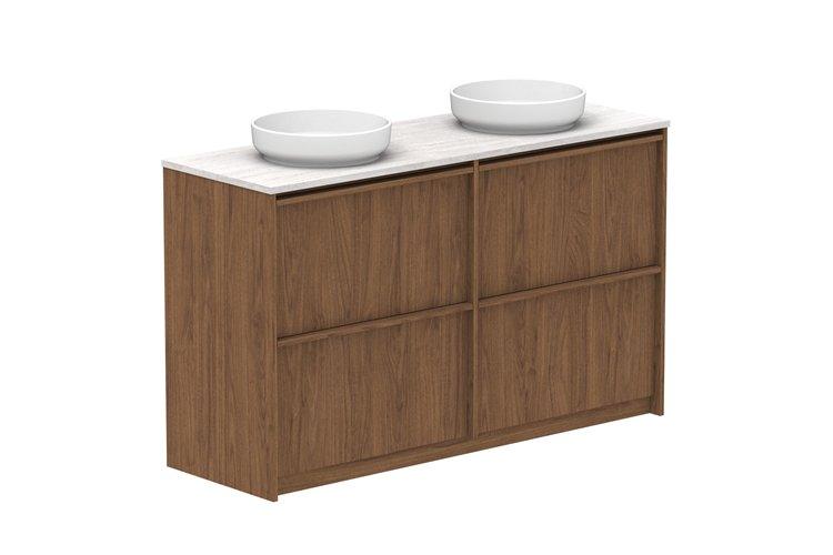 ADP Eli Freestanding Vanity - Ideal Bathroom CentreELIFAW1500WKDCP1500mmDouble Bowl Basins