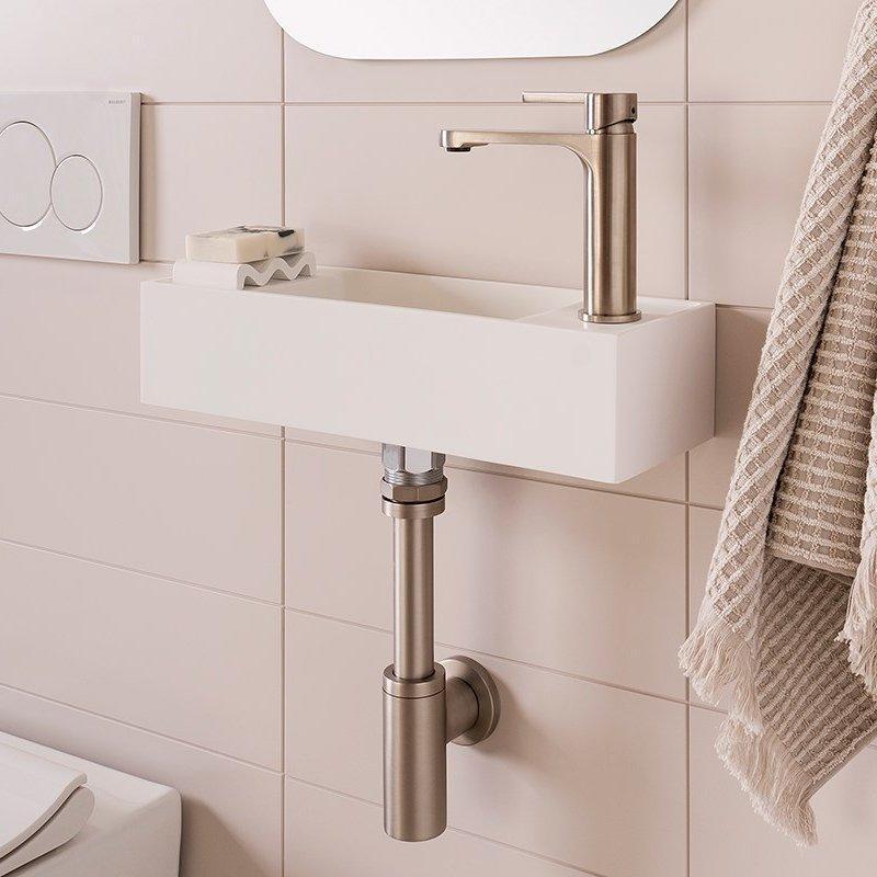 ADP Eon Solid Surface Wall Hung Basin - Ideal Bathroom CentreTOPSEON45WG