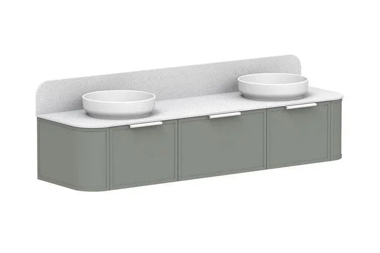 ADP Flo Wall Hung Vanity - Ideal Bathroom CentreFLOFAS1800WHDCP1800mmDouble Bowl Basins