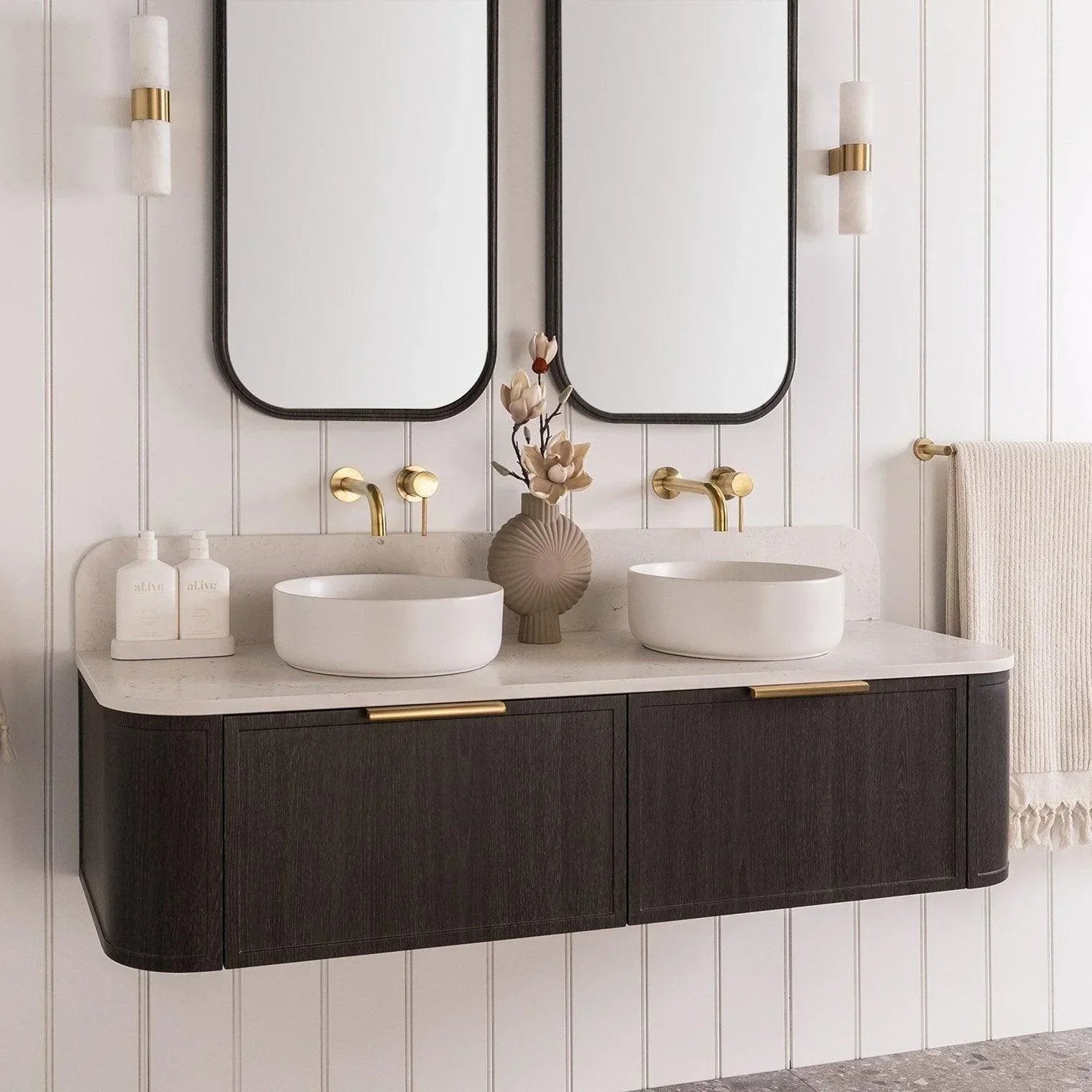 ADP Flo Wall Hung Vanity - Ideal Bathroom CentreFLOFAS0750WHCCP750mmCentre Basin