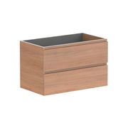 ADP Glacier All Drawer Twin Wall Hung Vanity - 900mm / No Top / Left Hand Bowl