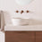 ADP Glam Round Ceramic Above Counter Basin - Gloss White - Ideal Bathroom CentreTOPCGLR390GW