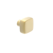 ADP Cushion Knob, Brushed Brass
