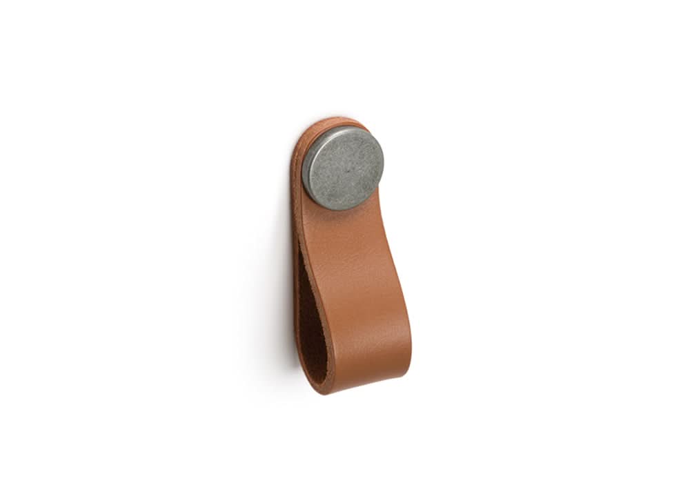 ADP Loop Leather Pull, Tan