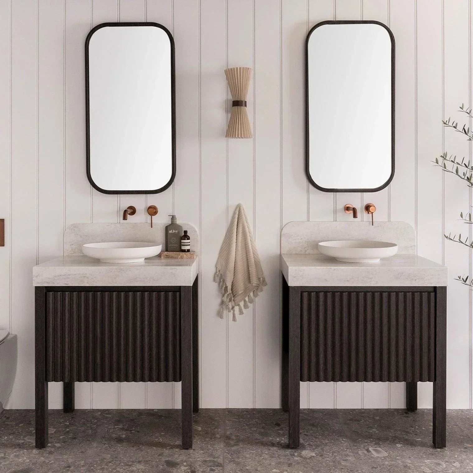 ADP Harper Freestanding Vanity - Ideal Bathroom CentreHARFAS0750FMCCP750mmCentre Basin