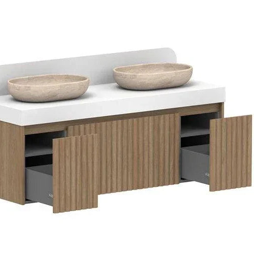 ADP Harper Wall Hung Vanity - Ideal Bathroom CentreHARFAS0685WHCCP - 291435mmDouble Bowl Basins