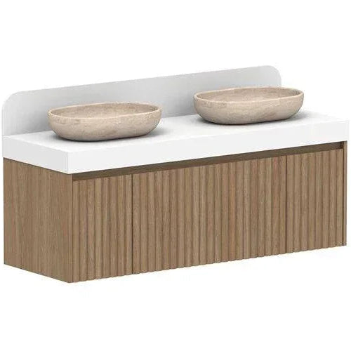 ADP Harper Wall Hung Vanity - Ideal Bathroom CentreHARFAS0685WHCCP - 291435mmDouble Bowl Basins