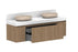 ADP Harper Wall Hung Vanity - Ideal Bathroom CentreHARFAS0685WHCCP - 371735mmDouble Bowl Basins