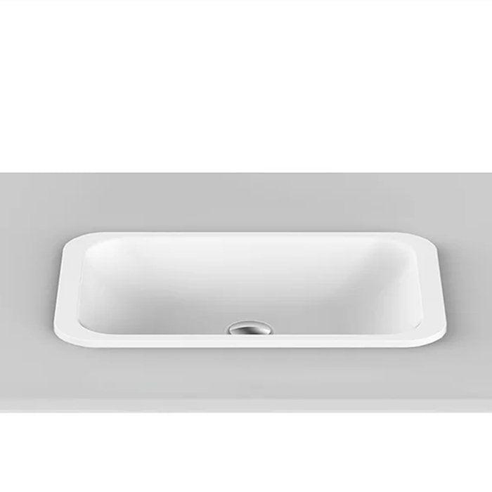 ADP Hope Solid Surface Inset/ Under Counter Basin - Matte White - Ideal Bathroom CentreTOPTHOP5026 - TS