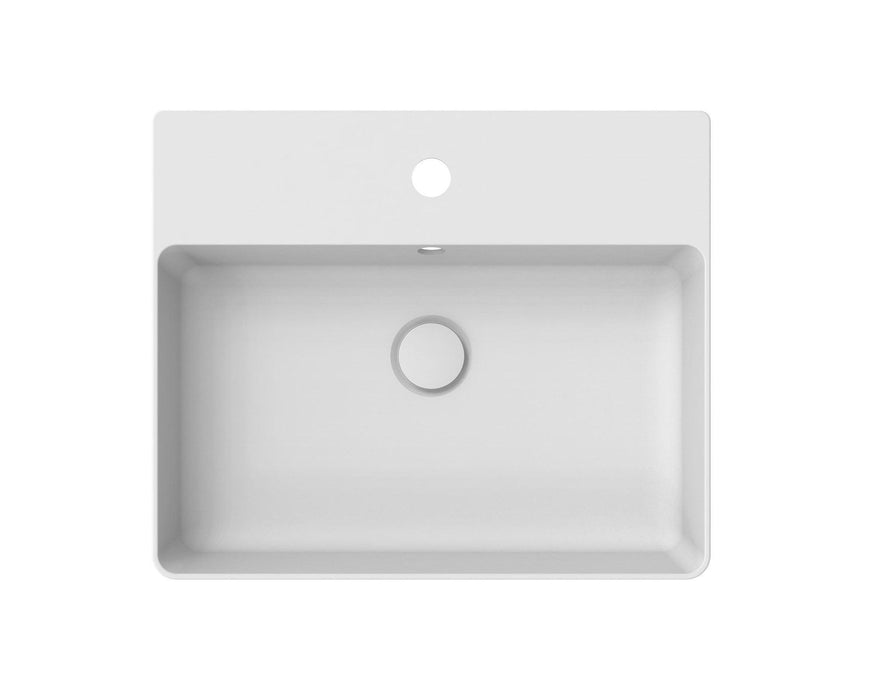 ADP Jack Ceramic Above Counter Basin - Matte White - Ideal Bathroom CentreTOPCJAC5042MW