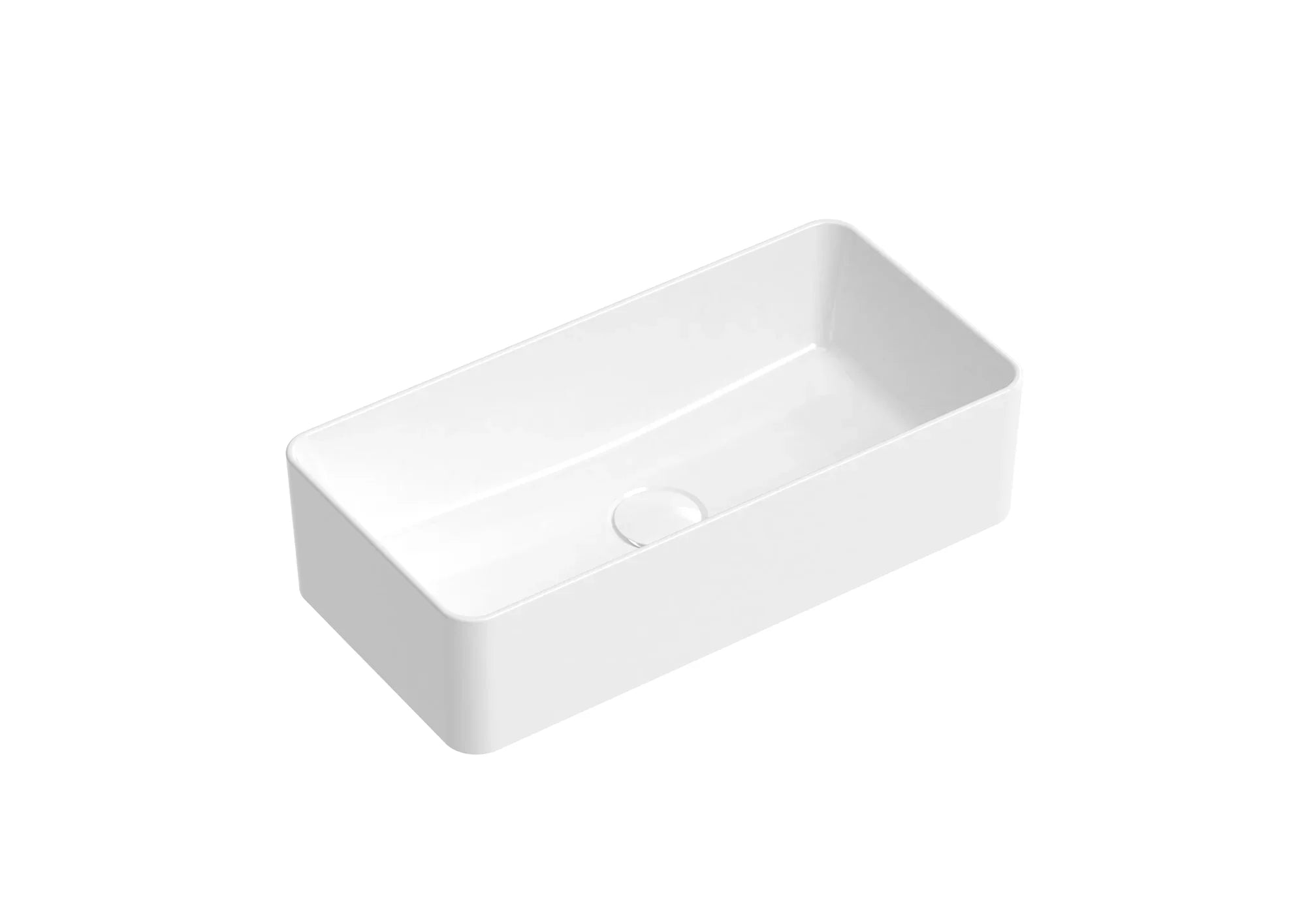 ADP Lisa Ceramic Above Counter Basin - Gloss White - Ideal Bathroom CentreTOPCLIS470GW