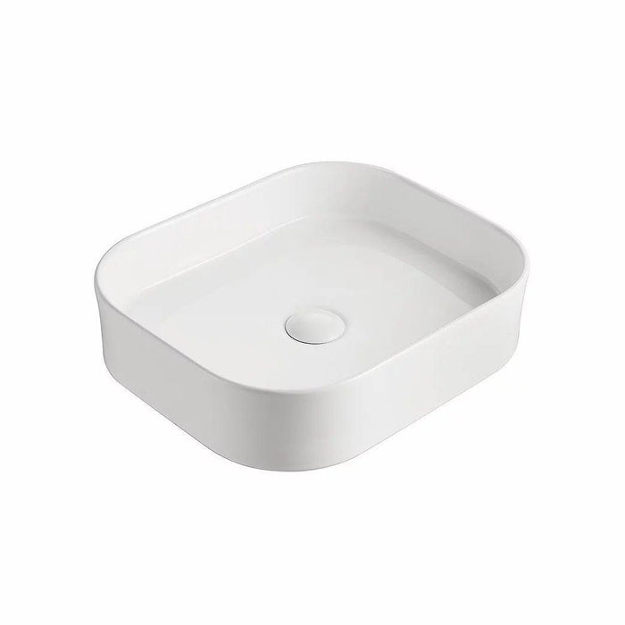 ADP Louie Ceramic Above Counter Basin - Matte White - Ideal Bathroom CentreTOPCLOU4537MW