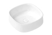 ADP Love Ceramic Above Counter Basin - Gloss White - Ideal Bathroom CentreTOPCLOV3636GW