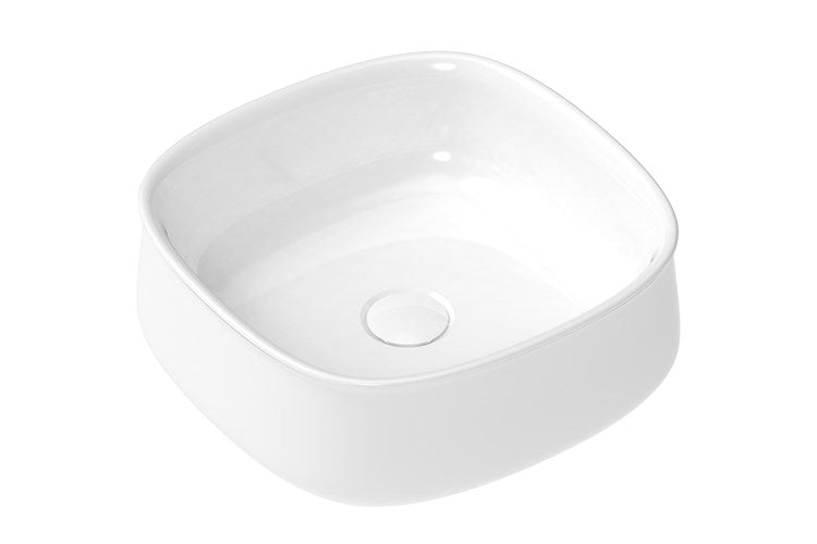 ADP Love Ceramic Above Counter Basin - Gloss White - Ideal Bathroom CentreTOPCLOV3636GW