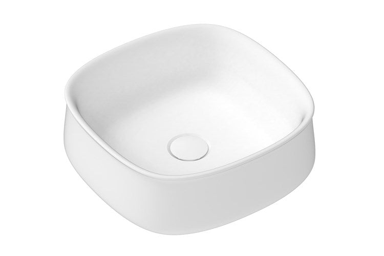 ADP Love Ceramic Above Counter Basin - Matte White - Ideal Bathroom CentreTOPCLOV3636MW