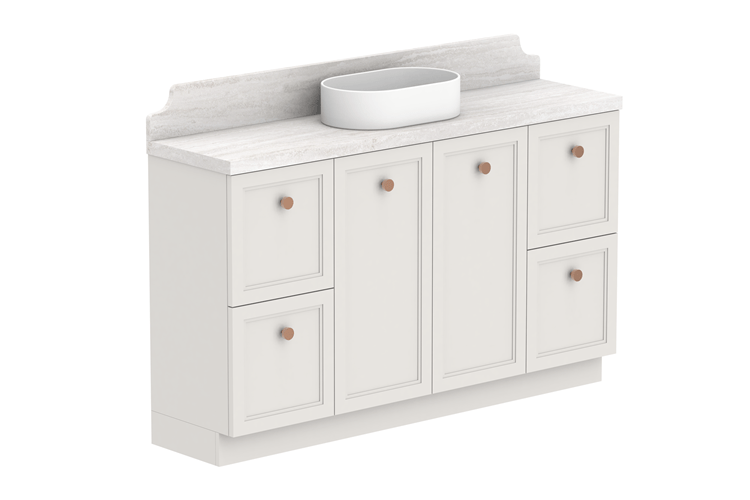 ADP Mabel Ensuite Freestanding Vanity - Ideal Bathroom CentreMABECS1500WKCCP1500mmCentre Basin