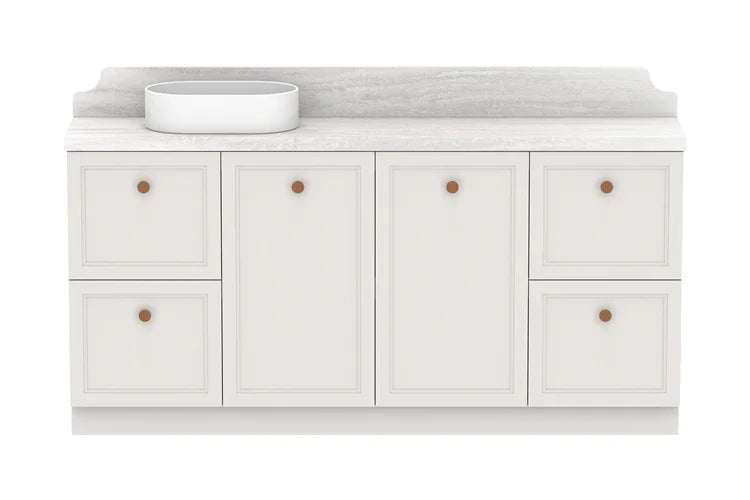 ADP Mabel Ensuite Freestanding Vanity - Ideal Bathroom CentreMABECS1800WKLCP1800mmLeft Hand Basin