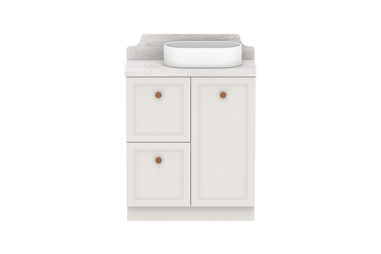 ADP Mabel Ensuite Freestanding Vanity - Ideal Bathroom CentreMABECS0750WKRCP750mmRight Hand Basin