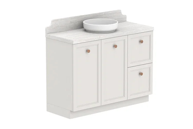 ADP Mabel Ensuite Freestanding Vanity - Ideal Bathroom CentreMABECS0900WKLCP900mmLeft Hand Basin
