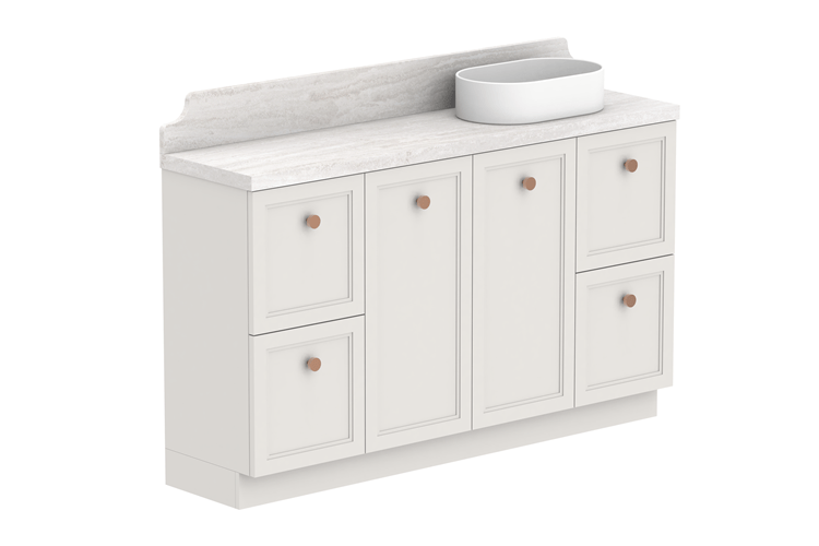 ADP Mabel Ensuite Freestanding Vanity - Ideal Bathroom CentreMABECS1500WKCCP1500mmCentre Basin