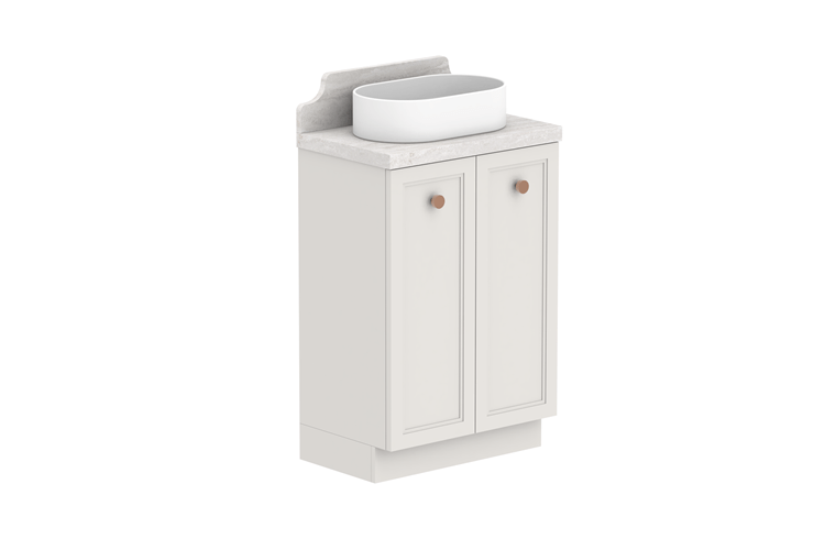 ADP Mabel Ensuite Freestanding Vanity - Ideal Bathroom CentreMABECS0600WKCCP600mmCentre Basin