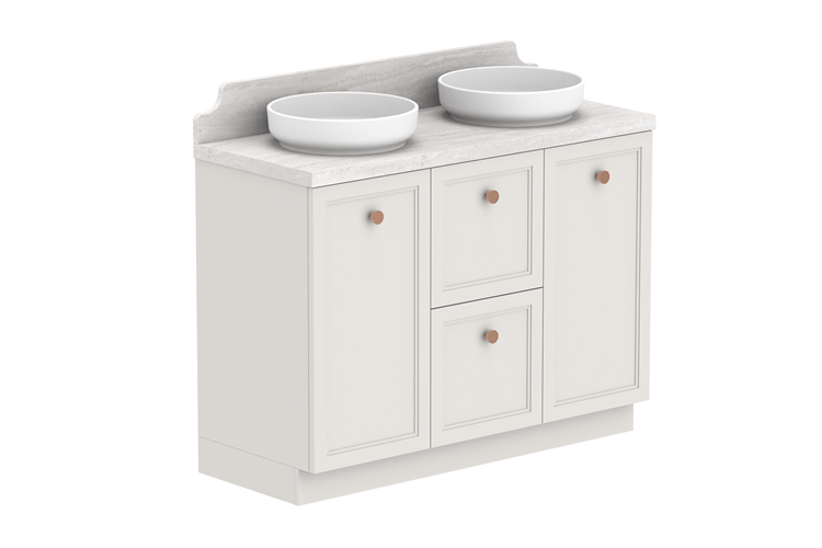 ADP Mabel Ensuite Freestanding Vanity - Ideal Bathroom CentreMABECS1200WKCCP1200mmCentre Basin