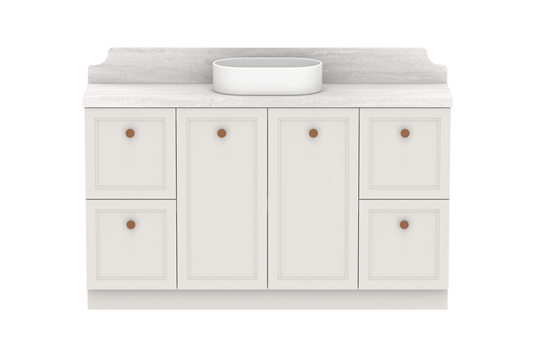 ADP Mabel Ensuite Freestanding Vanity - Ideal Bathroom CentreMABECS1500WKCCP1500mmCentre Basin