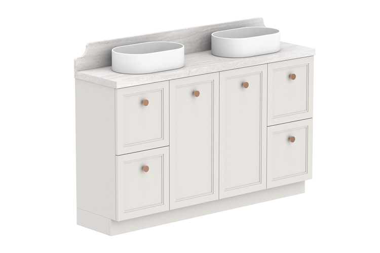 ADP Mabel Ensuite Freestanding Vanity - Ideal Bathroom CentreMABECS1500WKRCP1500mmRight Handle Basin