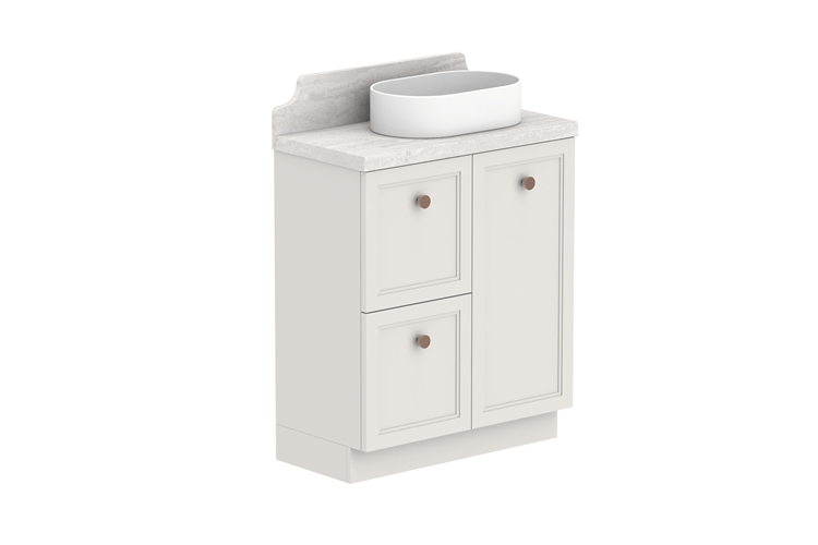 ADP Mabel Ensuite Freestanding Vanity - Ideal Bathroom CentreMABECS0750WKCCP750mmCentre Basin