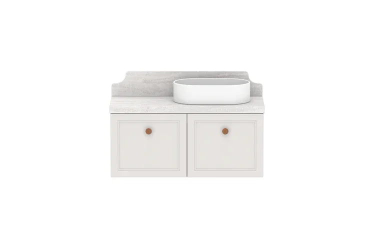 ADP Mabel Ensuite Wall Hung Vanity - Ideal Bathroom CentreMABECS0900WHLCP900mmLeft Hand Basin