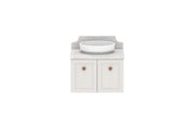 ADP Mabel Ensuite Wall Hung Vanity - Ideal Bathroom CentreMABECS0600WHCCP600mmCentre Basin