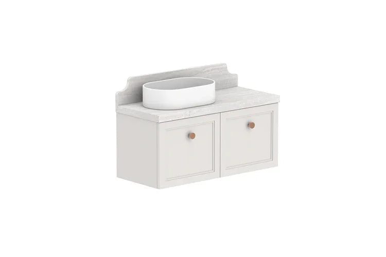 ADP Mabel Ensuite Wall Hung Vanity - Ideal Bathroom CentreMABECS0900WHLCP900mmLeft Hand Basin