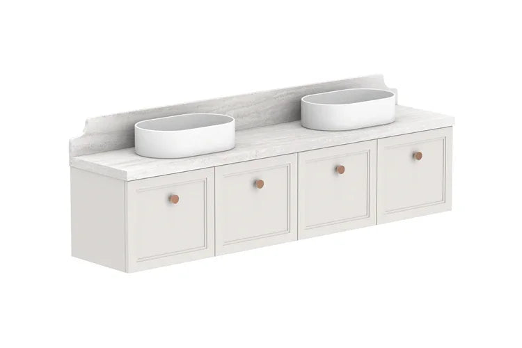 ADP Mabel Ensuite Wall Hung Vanity - Ideal Bathroom CentreMABECS1800WHDCP1800mmDouble Bowl Basin