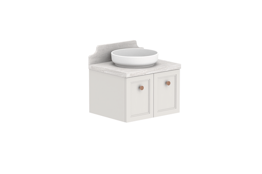 ADP Mabel Ensuite Wall Hung Vanity - Ideal Bathroom CentreMABECS0600WHCCP600mmCentre Basin