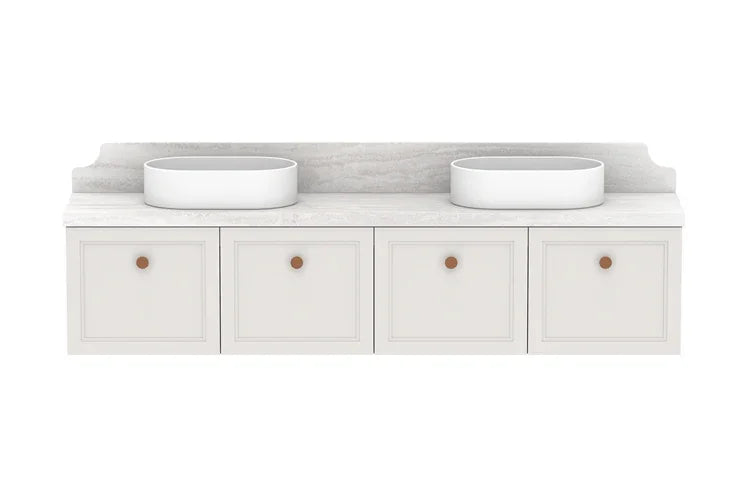 ADP Mabel Ensuite Wall Hung Vanity - Ideal Bathroom CentreMABECS1800WHDCP1800mmDouble Bowl Basin