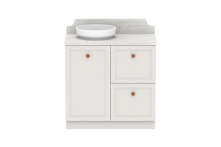 ADP Mabel Freestanding Vanity - Ideal Bathroom CentreMABFCS0900WKLCP900mmLeft Hand Basin