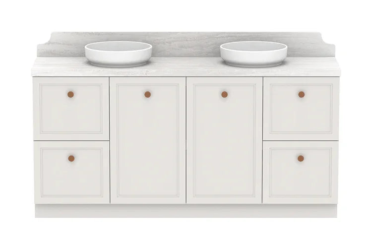 ADP Mabel Freestanding Vanity - Ideal Bathroom CentreMABFCS1800WKDCP1800mmDouble Bowl Basin