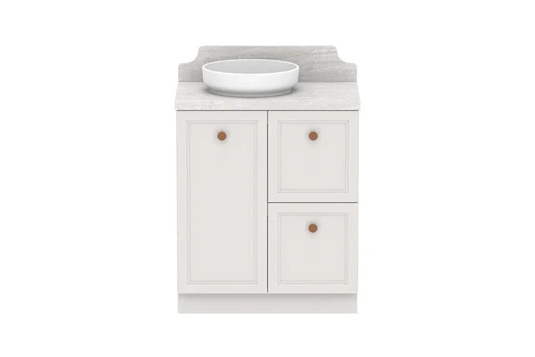 ADP Mabel Freestanding Vanity - Ideal Bathroom CentreMABFCS0750WKLCP750mmLeft Hand Basin