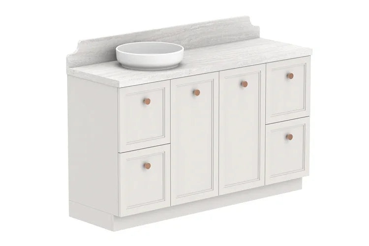 ADP Mabel Freestanding Vanity - Ideal Bathroom CentreMABFCS1500WKLCP1500mmLeft Hand Basin