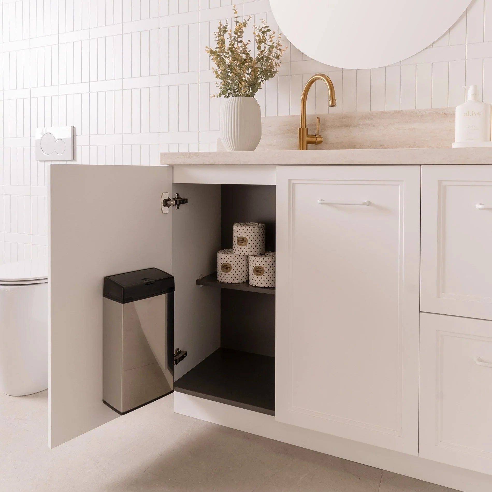 ADP Mabel Freestanding Vanity - Ideal Bathroom CentreMABFCS0600WKCCP600mmCentre Basin