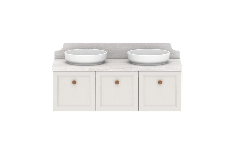 ADP Mabel Wall Hung Vanity - Ideal Bathroom CentreMABFCS1200WHDCP1200mmDouble Bowl Basin