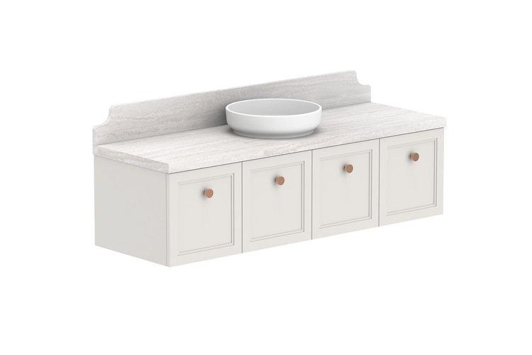 ADP Mabel Wall Hung Vanity - Ideal Bathroom CentreMABFCS1200WHDCP1200mmDouble Bowl Basin