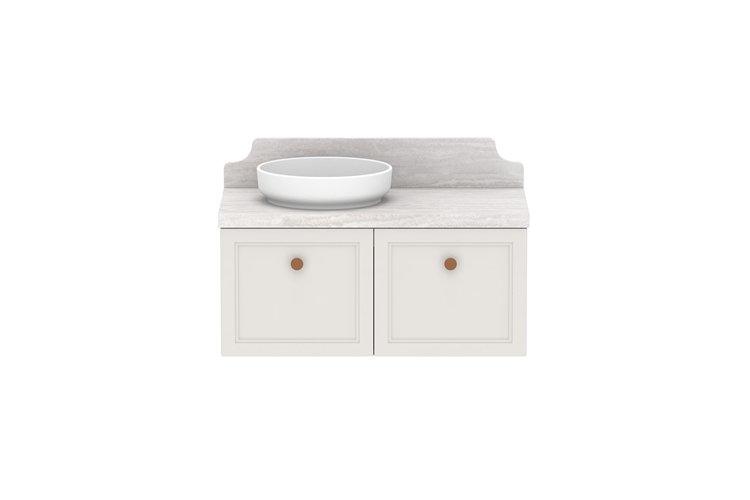 ADP Mabel Wall Hung Vanity - Ideal Bathroom CentreMABFCS0900WHLCP900mmLeft Hand Basin