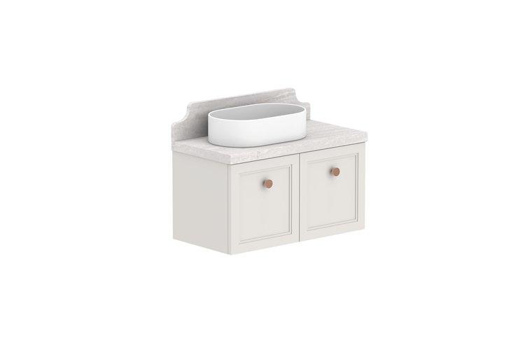 ADP Mabel Wall Hung Vanity - Ideal Bathroom CentreMABFCS0750WHLCP750mmLeft Hand Basin