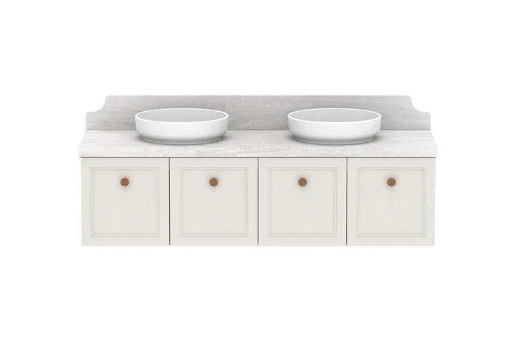 ADP Mabel Wall Hung Vanity - Ideal Bathroom CentreMABFCS1500WHDCP1500mmDouble Bowl Basin