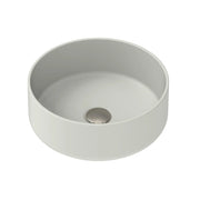 ADP Margot Ceramic Above Counter Basin - Matte Concrete - Ideal Bathroom CentreTOPCMAR360MC