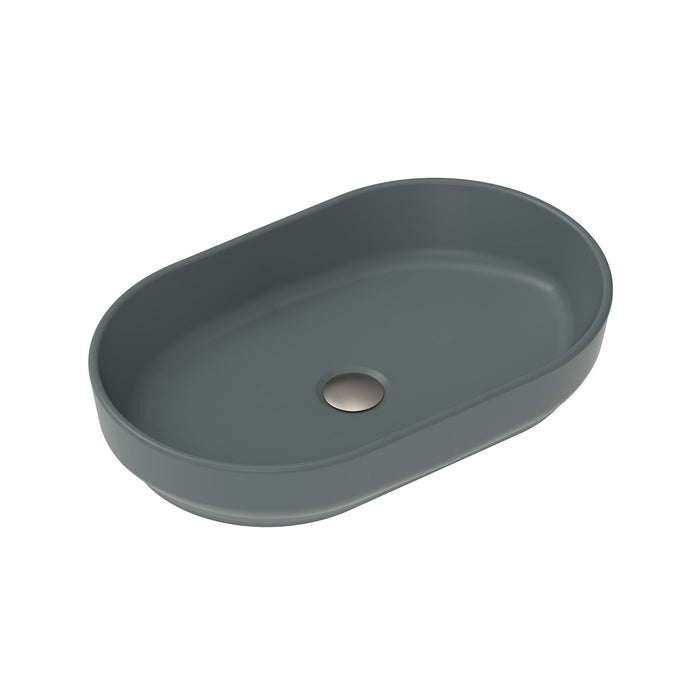 ADP Marilyn Ceramic Above Counter Basin - Matte Forest - Ideal Bathroom CentreTOPCMAL550MF