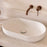 ADP Marilyn Ceramic Above Counter Basin - Matte White - Ideal Bathroom CentreTOPCMAL550MW