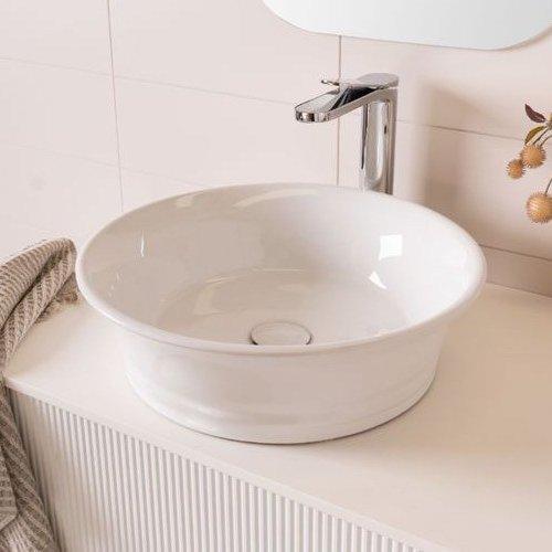 ADP Neptune Ceramic Above Counter Basin - Ideal Bathroom CentreTOPCNEPWH
