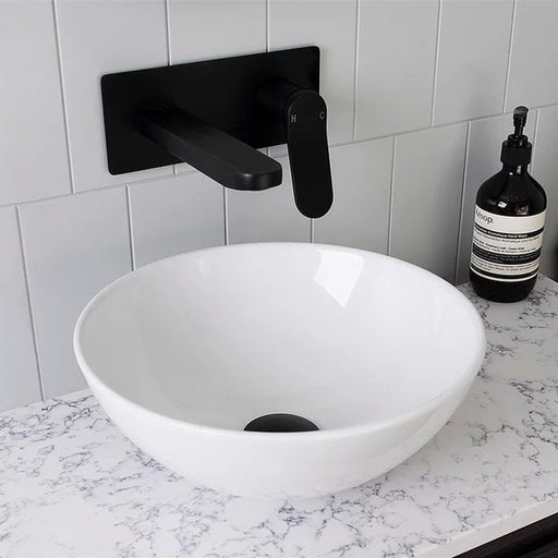 ADP Pluto Ceramic Above Counter Basin - Matte White - Ideal Bathroom CentreTOPCPLUMW